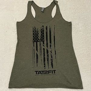 Women’s Army Green Flag Tank